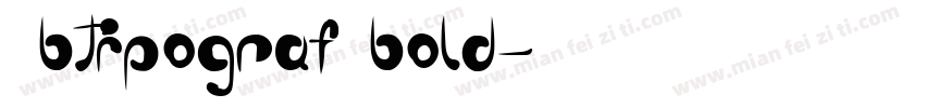 Fbtipograf bold字体转换